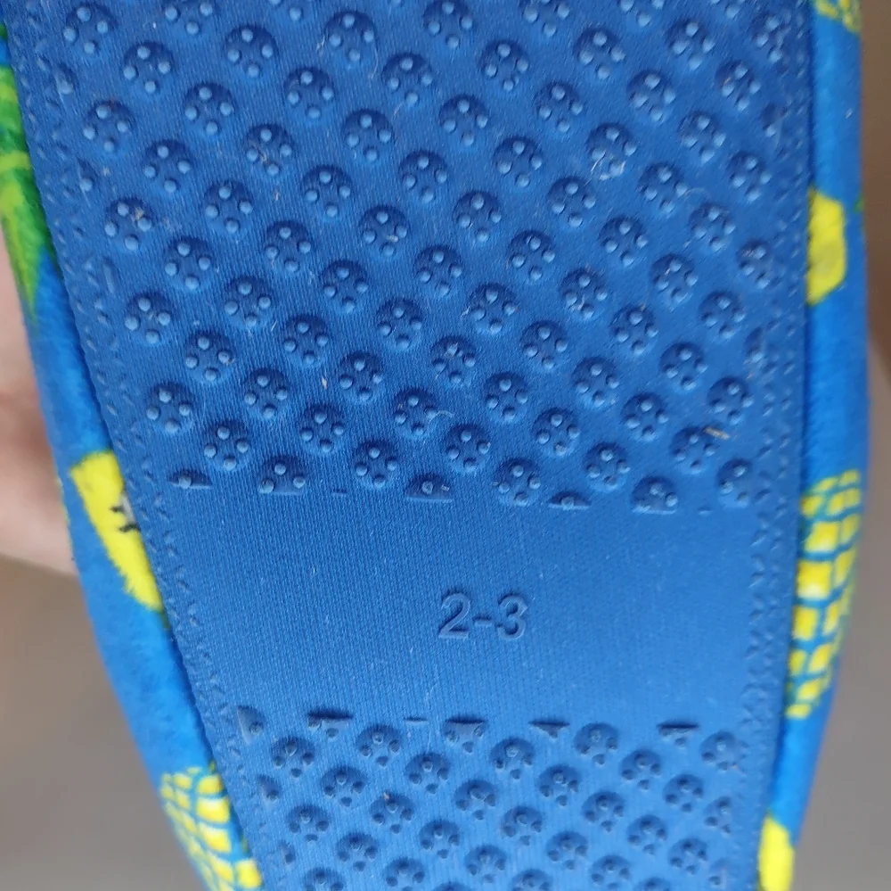 SpongeBob SquarePants Kids Slippers Sz. 2-3